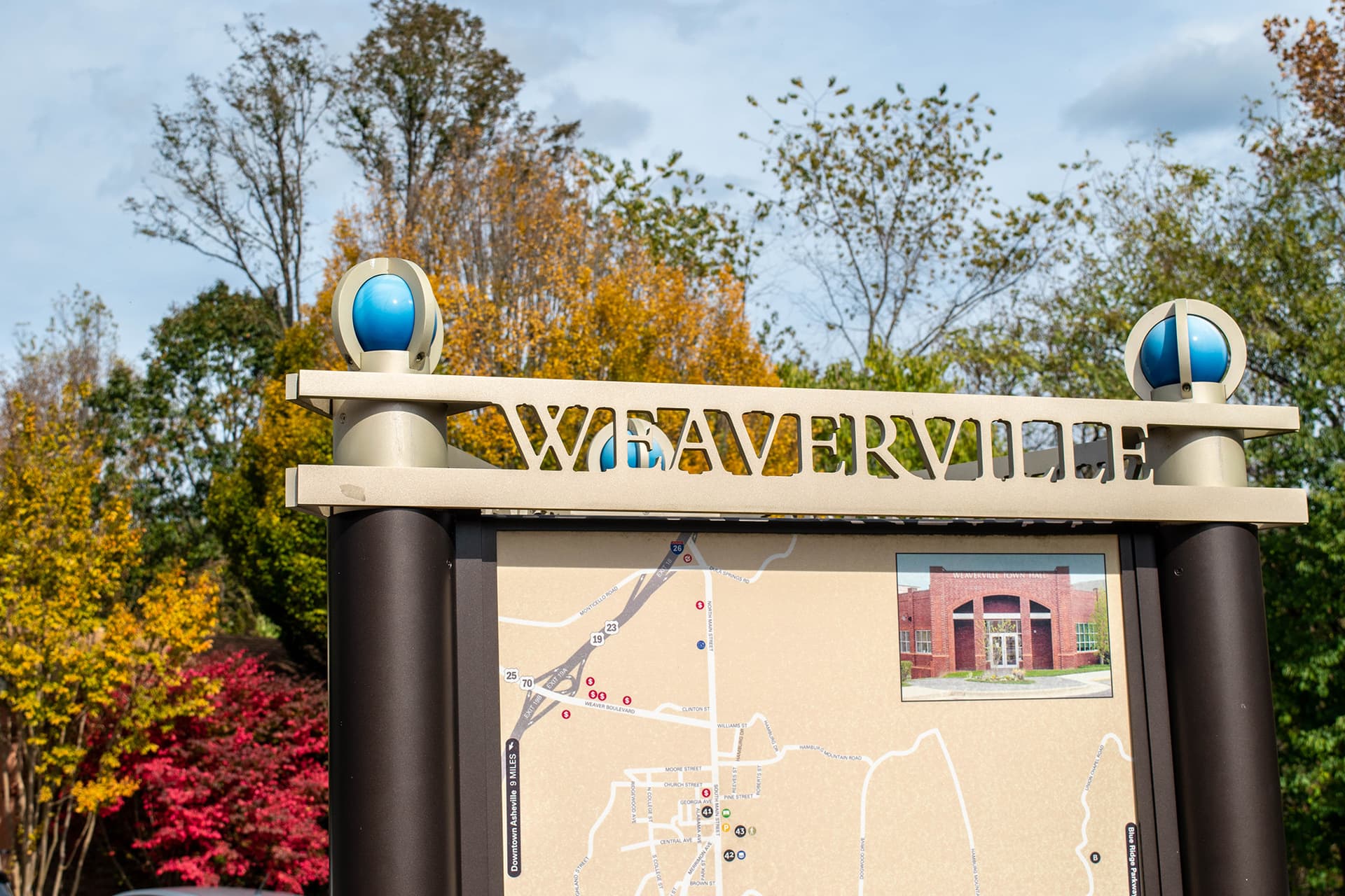 Wayfinding Signage Weaverville