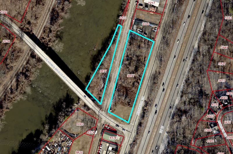 Gateway Park Parcel Map / Courtesy of RiverLink