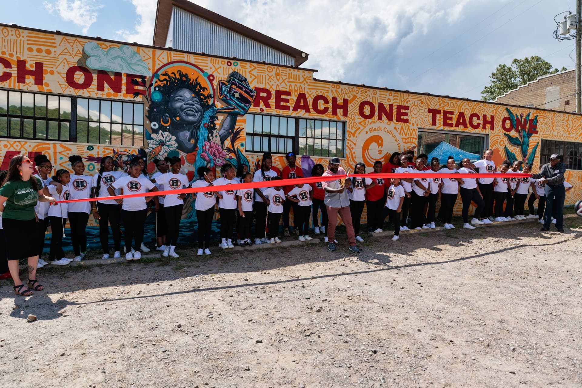 Black Cultural Heritage Trail Mural by Tommy Lee McGee