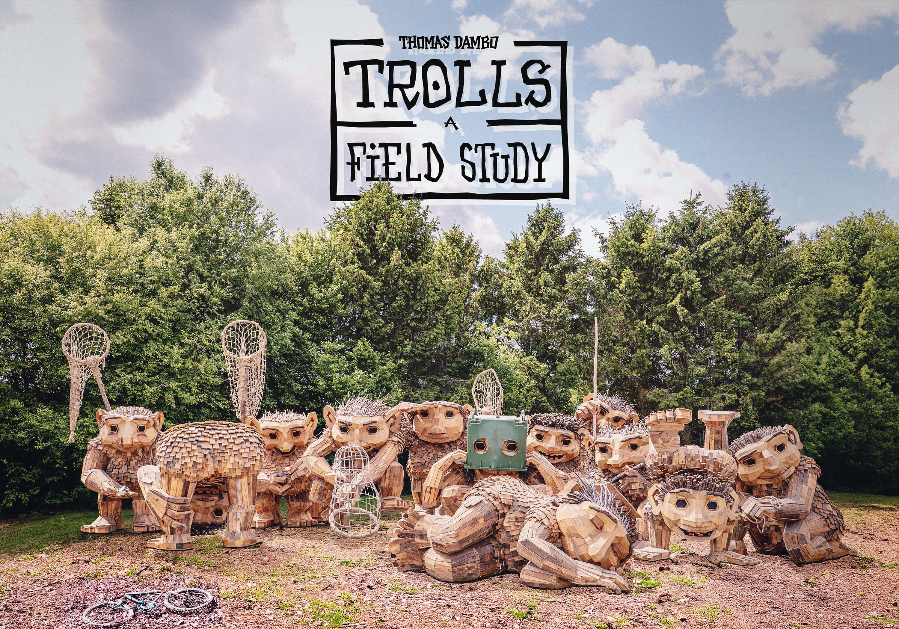 Trolls: A Field Study / Photos and artwork courtesy Thomas Dambo