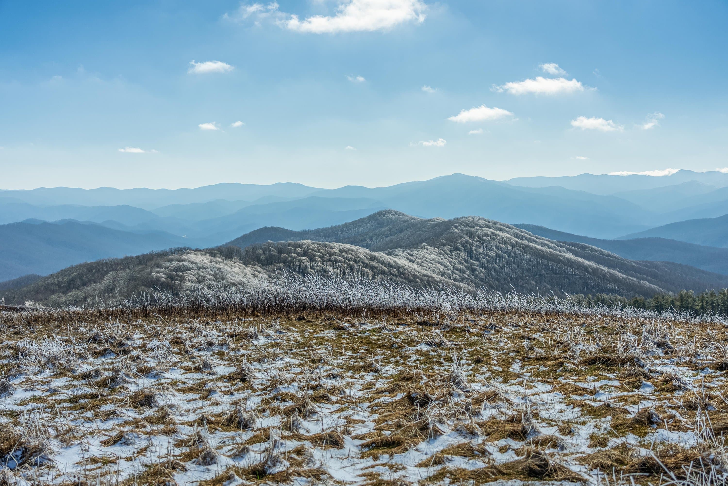 Winter in the Blue Ridge Mountains Winter in the Blue Ridge Mountains