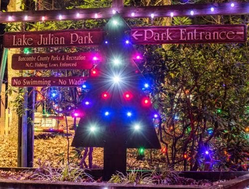 Lake Julian Festival of Lights 2017 Lake Julian Festival of Lights 2017