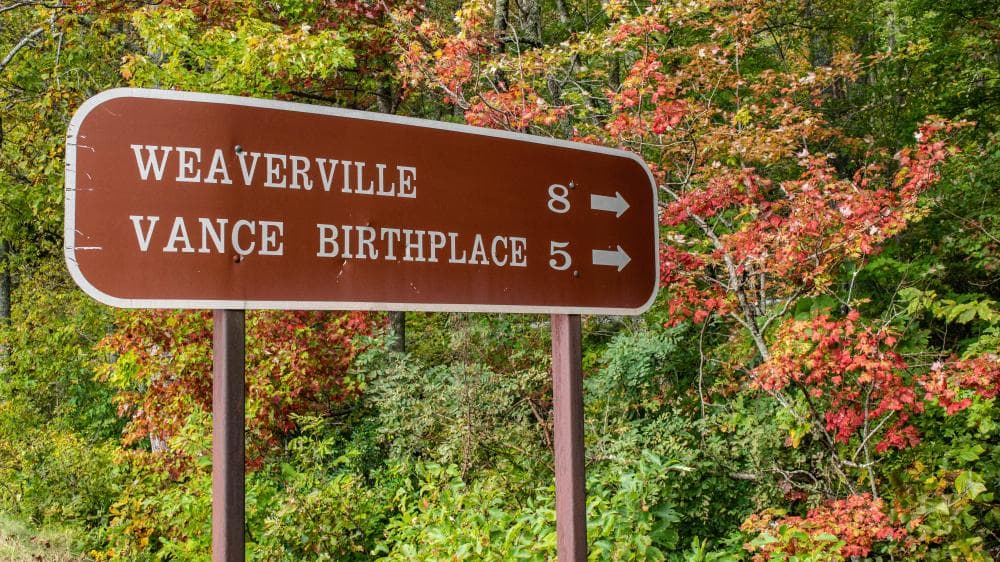 Fall 2018 Blue Ridge Parkway Near Weaverville Oct. 17 Fall 2018 Blue Ridge Parkway Near Weaverville Oct. 17