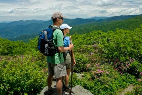 Hiking Craggy Gardens