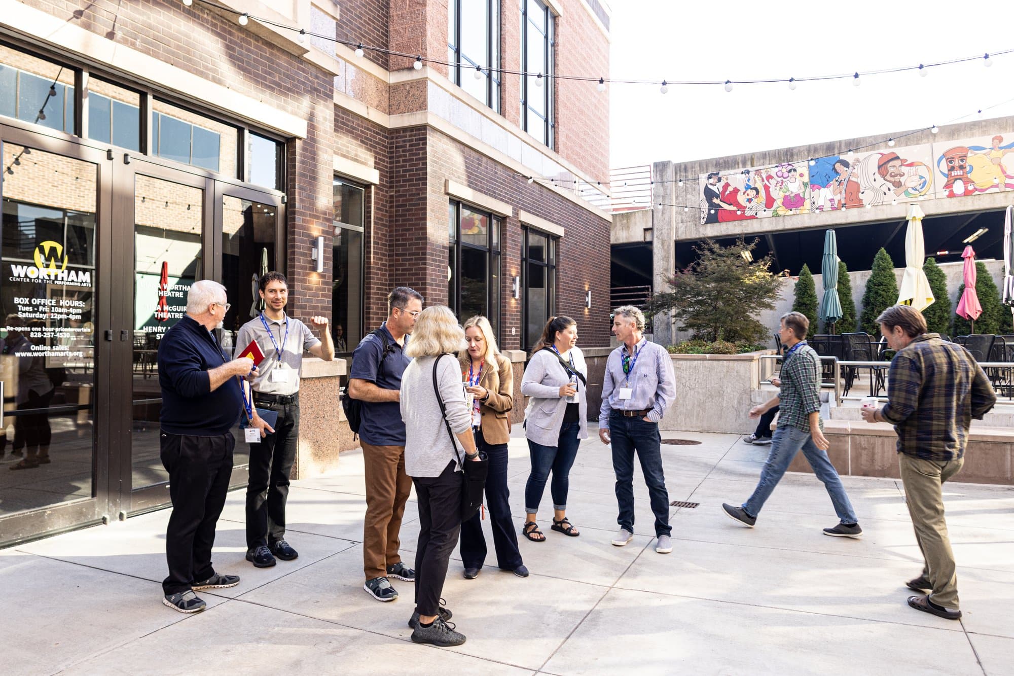 Meeting at the Wortham Center Meeting at the Wortham Center