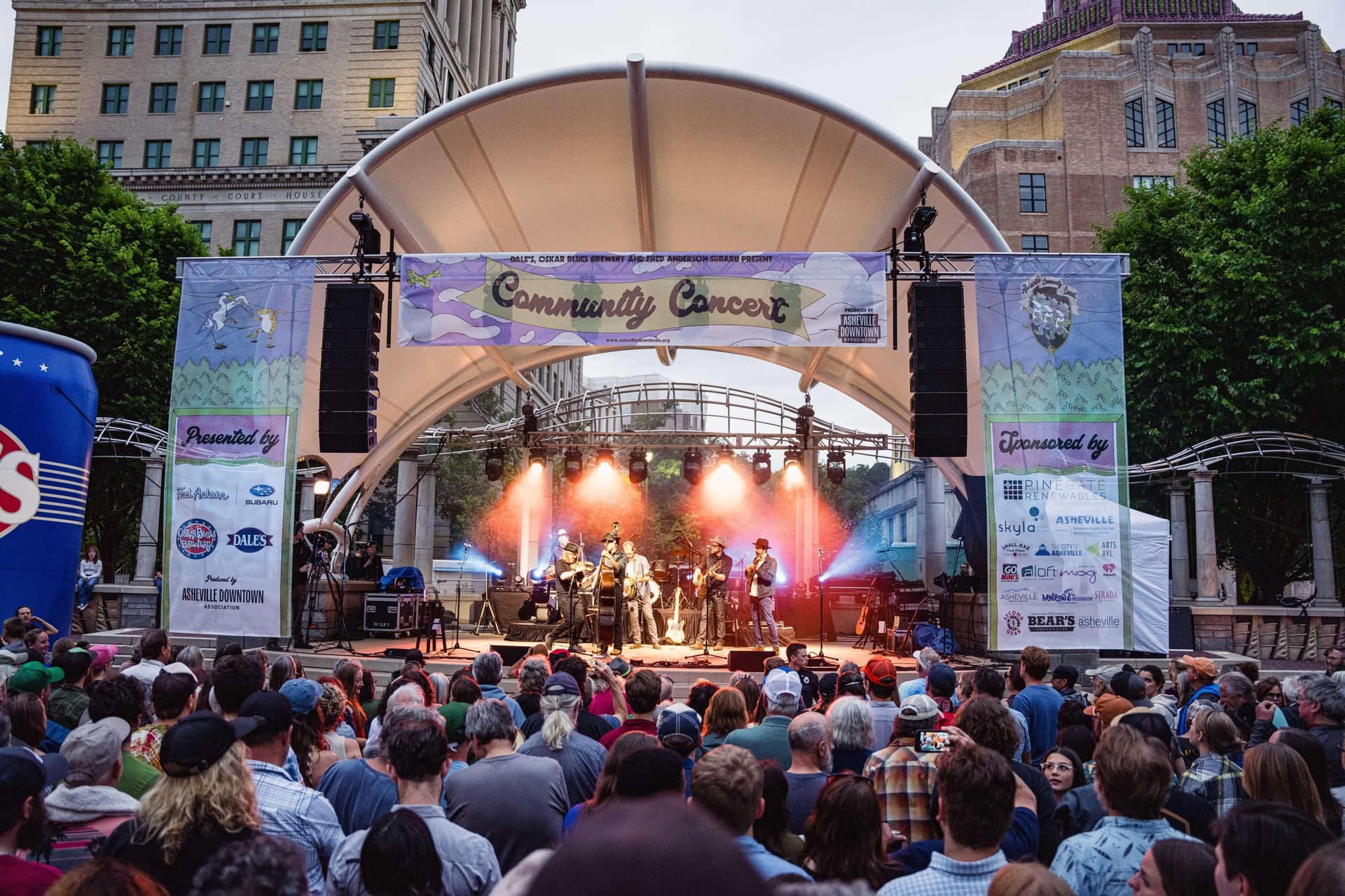 Steep Canyon Rangers Community Concert / Photo: Fiasco Media