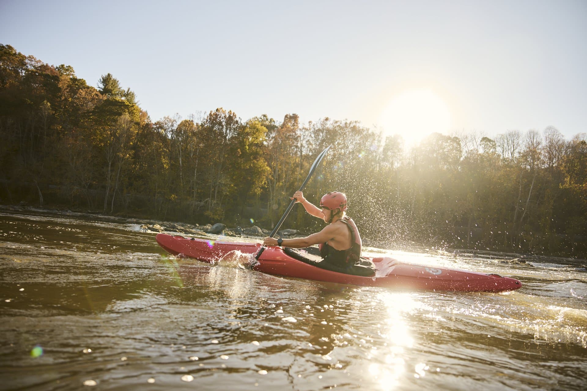 Kayaking on the French Broad River Kayaking on the French Broad River