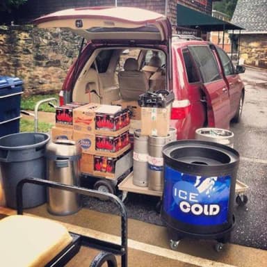 $15 beverage delivery to tournament attendees