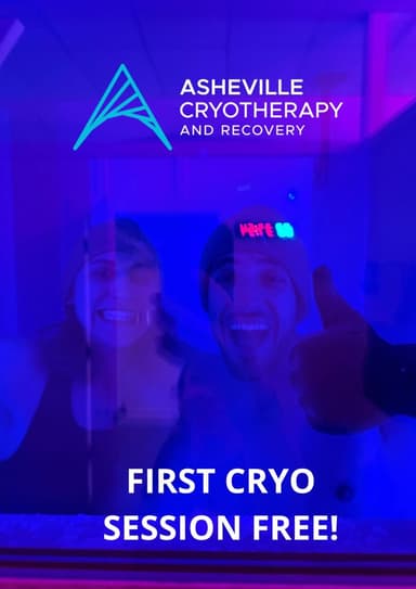 First Session FREE at Asheville Cryotherapy and Recovery