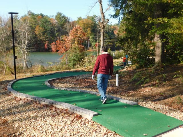 You will love playing the longest hole in WNC! At over 100 feet long, you can't wait to see where your ball might land! You will love playing the longest hole in WNC! At over 100 feet long, you can't wait to see where your ball might land!