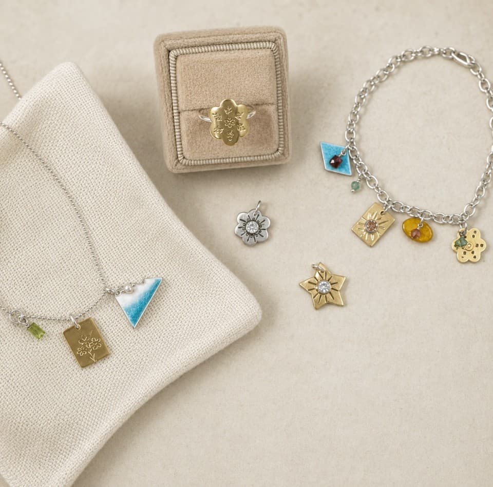 Options and styles for Drop In Jewelry Making Workshops at Ignite Jewelry Studios Options and styles for Drop In Jewelry Making Workshops at Ignite Jewelry Studios