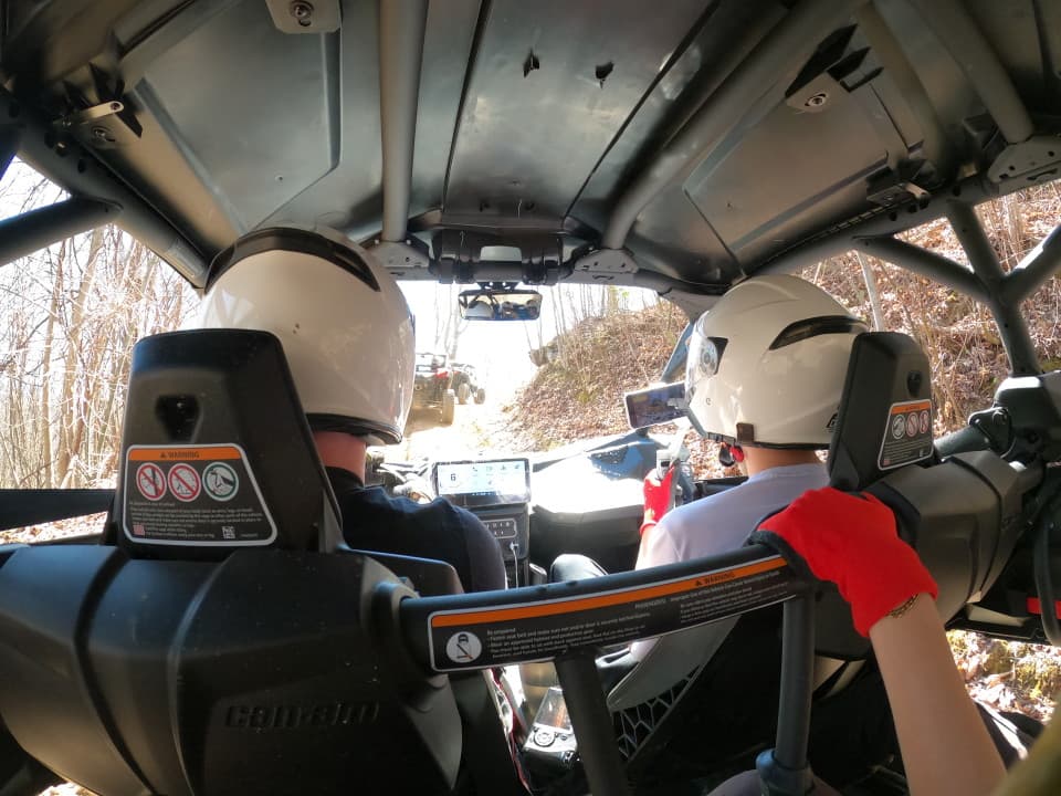 View from inside the Can-Am View from inside the Can-Am