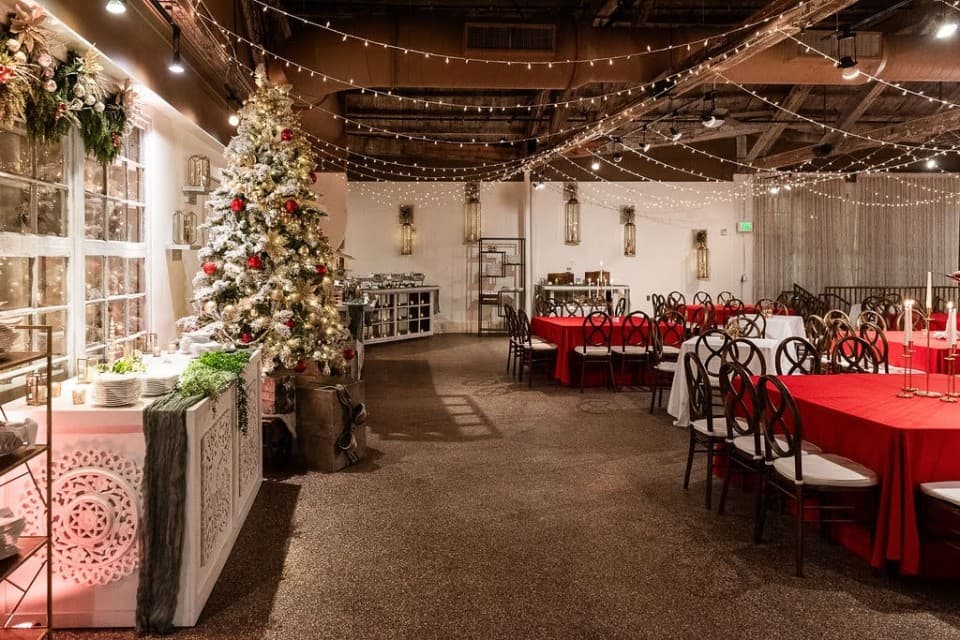 Corporate Holiday partyI 250 GuestsI The Venue Inclusive Holiday Decor Corporate Holiday partyI 250 GuestsI The Venue Inclusive Holiday Decor