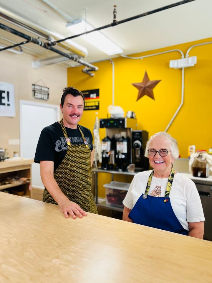Chuck and Dee Dee owners of The Daily Grind Chuck and Dee Dee owners of The Daily Grind