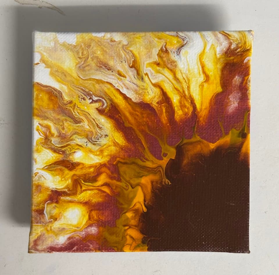 I'm loving this one! A small "practice piece before I do the larger 19x23 canvas! I'm loving this one! A small "practice piece before I do the larger 19x23 canvas!