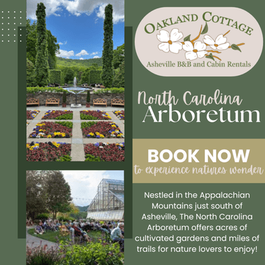 Complimentary Arboretum parking pass with your 2 night stay!