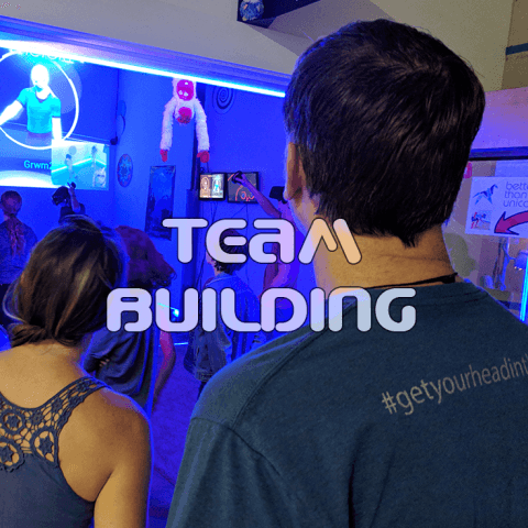 team building
These sessions include options for half-day and full-day experiences and are designed to help your team become more effective by working together to identify and improve their communication and listening skills. We implement our exercises with a series of games and initiatives using mobile apps, acting games, board games, and virtual reality games. There is a storyline we take your team through during the journey. team building
These sessions include options for half-day and full-day experiences and are designed to help your team become more effective by working together to identify and improve their communication and listening skills. We implement our exercises with a series of games and initiatives using mobile apps, acting games, board games, and virtual reality games. There is a storyline we take your team through during the journey.