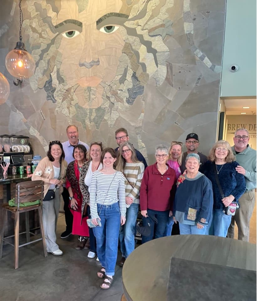 Kicking off the tour at Greenman Brewing! Kicking off the tour at Greenman Brewing!