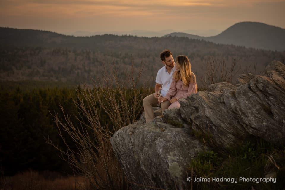 Sunset Mountain Engagement Photos Sunset Mountain Engagement Photos