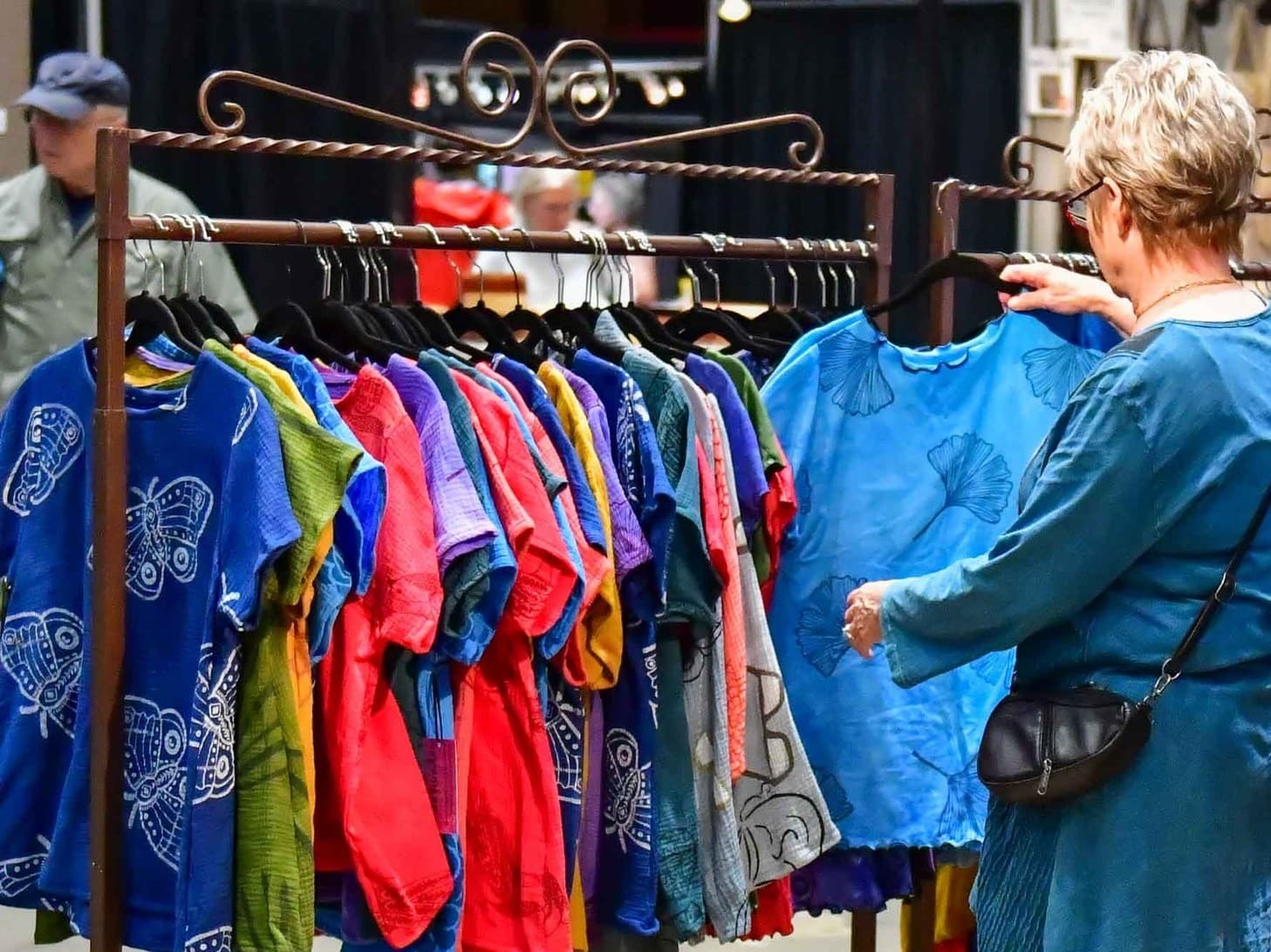 Jude Stuecker's booth Jude Stuecker's booth