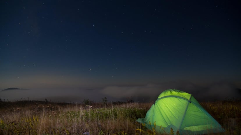 Camping in Asheville