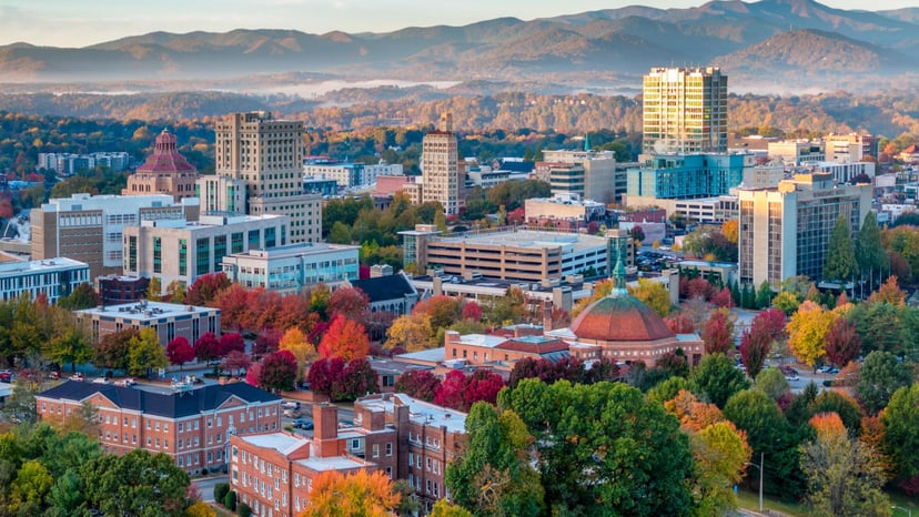 Downtown Asheville by Andre Daugherty