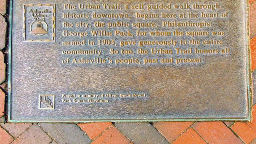 Asheville Urban Trail - Walk Into History
