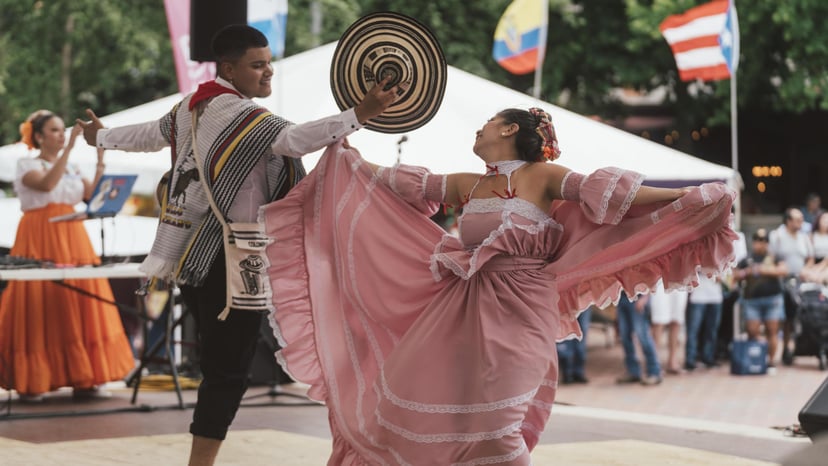 Hola Asheville Festival by Keyan Riddick