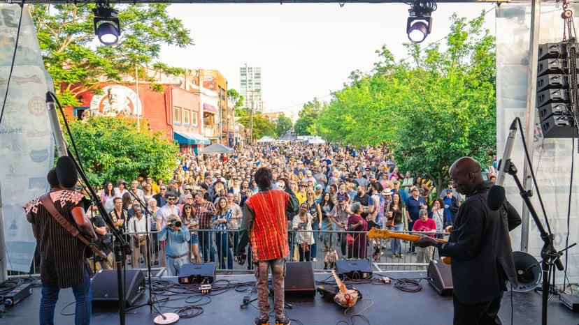 Downtown After 5 Asheville Concert / Photo: Stephan Pruitt