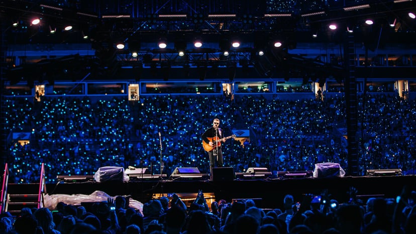 Eric Church performs at Concert for Carolina