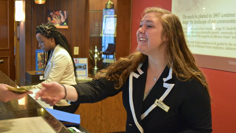 Hospitality Worker / Photo: Jason Tarr