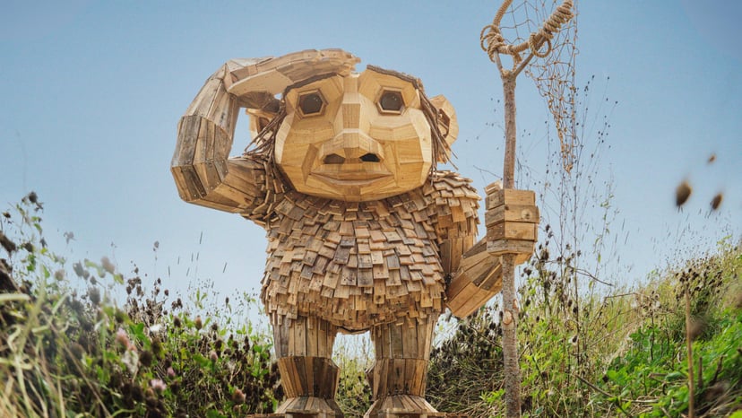 Thomas Dambo's Trolls: A Field Study / Photo: Thomas Dambo