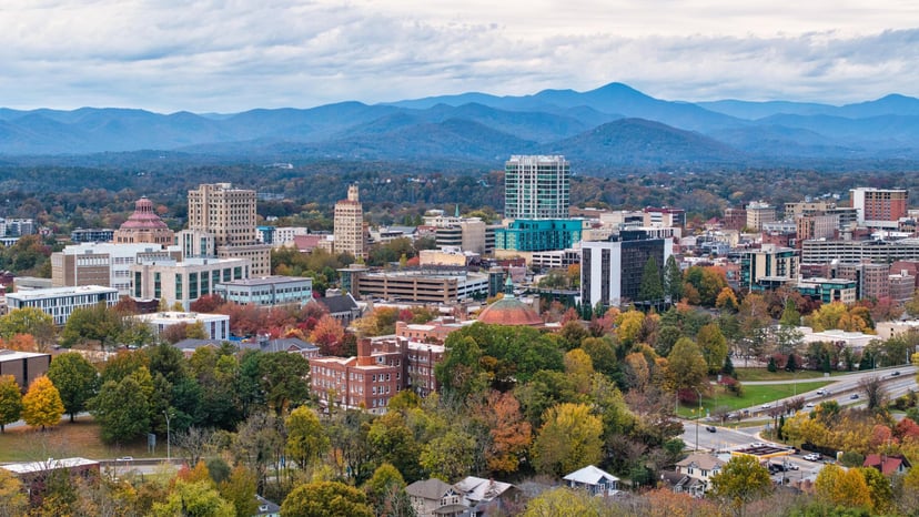 Downtown Asheville | Photo taken October 26, 2025